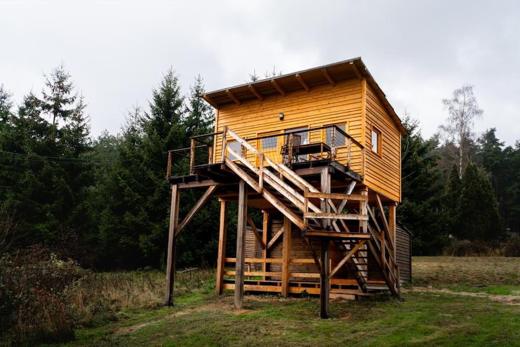 Tiny House Chrastna Vselibice מראה חיצוני תמונה